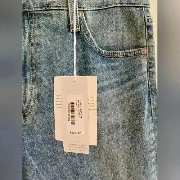 AG Adriano Goldschmied Mari High Rise Straight Jeans Size 31 - Picture 5 of 11